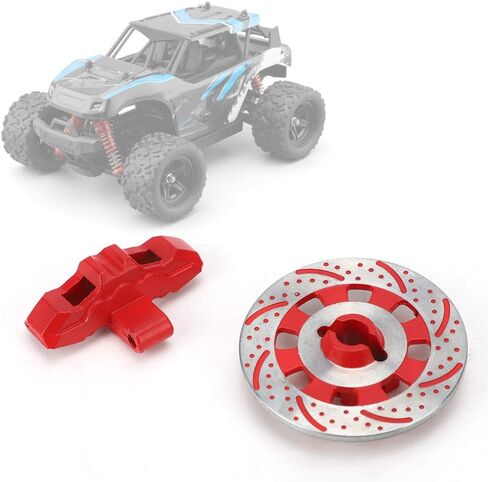 Aluminum Alloy Wheel Brake by, 1/7 UpPart Specifically Designed for Unlimited Desert RUDR (Red) in Saudi Arabia