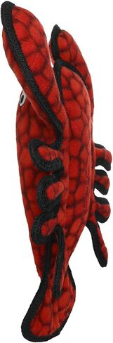 TUFFY - World's Tuffest Soft Dog Toy - Ocean Larry Lobster -Squeakers - Multiple Layers. Made Durable, Strong & Tough. Interactive Play (Tug, Toss & Fetch). Machine Washable & Floats. (Combo Pack) in Saudi Arabia