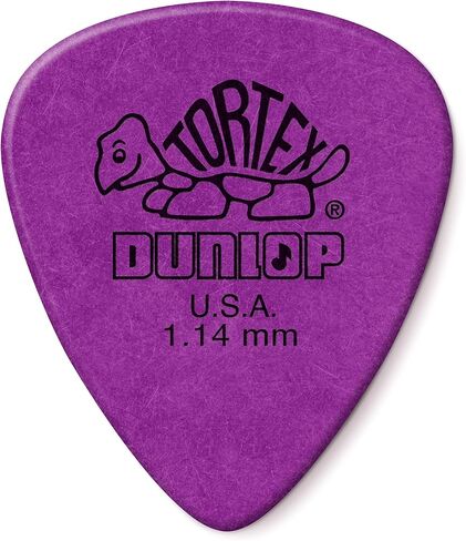 JIM DUNLOP Standard 1.14mm Purple Guitar Pick, 72 Pack in Saudi Arabia