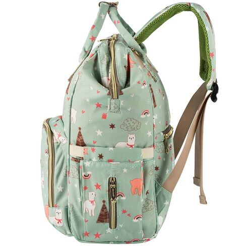 حقيبة ظهر للحفاضات من HALOVIE، حقيبة ظهر للسفر متعددة الوظائف بسعة كبيرة للأمهات، حقائب تغيير حفاضات الأطفال المقاومة للماء، على شكل فيل in Kuwait