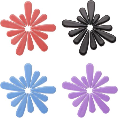 Generic Petal Mosaic Tiles for Crafts 100g Tear Drop Porcelain Mosaic Tiles for Mosaic Art Projects and Outdoor Decorations Green+Gray Blue+Grass Green in Saudi Arabia