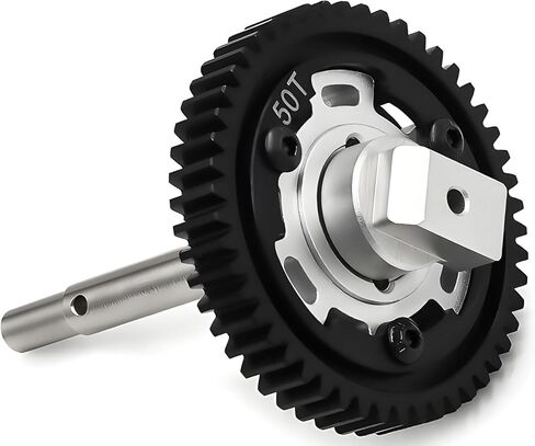 مجموعة تروس تفاضلية مركزية من الفولاذ 50T مع محامل كبيرة (6 × 13 × 5 مم) لـ TRAXXAS X-MAXX 8S & XRT - دعم ثلاثي النقاط لأداء محسن - مثالية لعشاق الطرق الوعرة والسباقات in Saudi Arabia