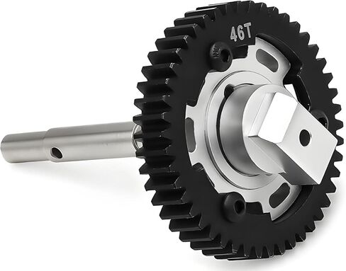 مجموعة تروس تفاضلية مركزية من الفولاذ 50T مع محامل كبيرة (6 × 13 × 5 مم) لـ TRAXXAS X-MAXX 8S & XRT - دعم ثلاثي النقاط لأداء محسن - مثالية لعشاق الطرق الوعرة والسباقات in Saudi Arabia