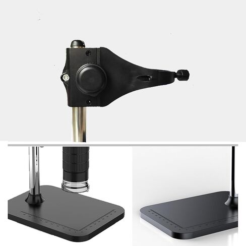Sturdy Microscope Stand for Digital Models Easy to Assemble with Smooth Height for Precise Observation Microscope Accessory in Saudi Arabia