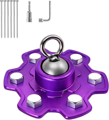 Dog Tie Out Stake, 360° Swivel Screw-In Ground Anchor for Yard, Camping & RV, Heavy Duty Aluminum Alloy, No Tangle Design(Dog Stake + 20ft Cable) in Saudi Arabia