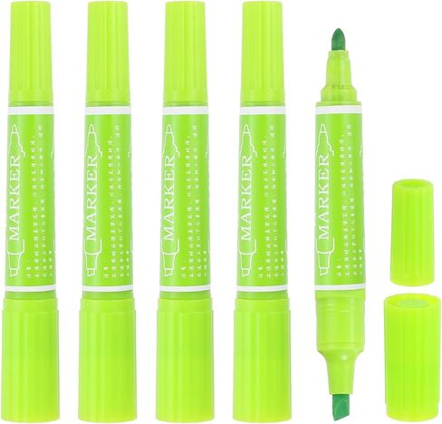 MECCANIXITY 5 Pcs Art Marker Pen Double-Ended Colored Pen Dual Sketch Marker for Drawing Sketching Writing Journaling, Middle Blue in Saudi Arabia