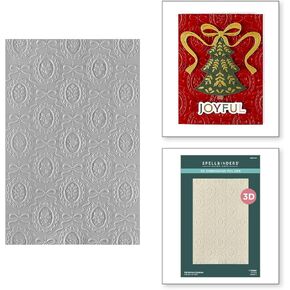 Spellbinders E3D-148 Christmas Cameos 3D Embossing Folder from The Merry Moments Collection in Saudi Arabia
