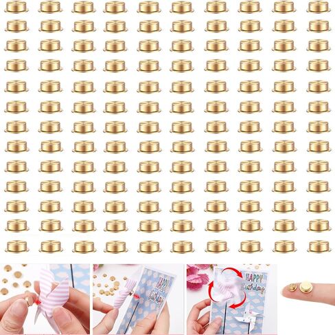 10 Pack Mini Metal Rotating Bearings, 7mm 360°Rotation Smooth Spin Mechanism Spinner for DIY Handmade Crafts Paper Cards Scrapbooking Jewelry Making Nail Decoration Crafts Projects Supplies 5x7x2.5mm in Saudi Arabia