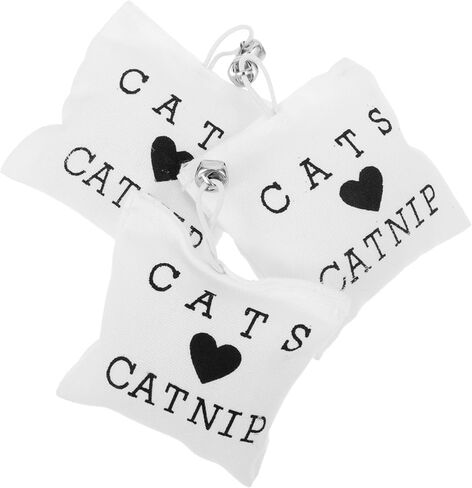 3pcs Catnip Toys for Indoor Cat Toys Scratch-Resistant Sack with Premium Catnip Refill Healthy Material Interactive Cat for Active Play Random Style in Saudi Arabia