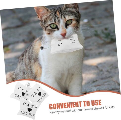 3pcs Catnip Toys for Indoor Cat Toys Scratch-Resistant Sack with Premium Catnip Refill Healthy Material Interactive Cat for Active Play Random Style in Saudi Arabia