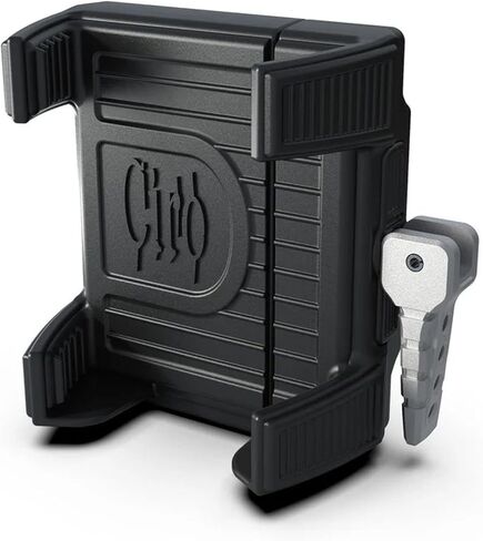 Ciro 50212 Handlebar Mount Smartphone/GPS Holder With Charger, Chrome in Saudi Arabia