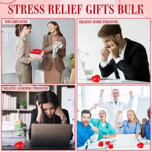 Skylety 6 Pack Employee Appreciation Gifts for Coworker Red Heart Shaped Stress Relief Magic Cubes Fun Anxiety Relief Toy for Adults Friends Staff Office Rewards Birthday Party Favor in Saudi Arabia