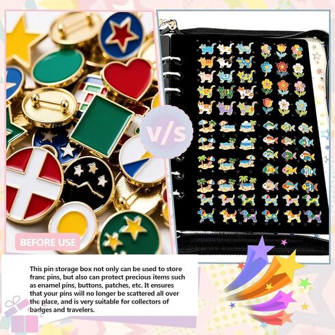 Pin Collection Book, with 8-Page Pin Display Organizer Board A5, Ideal for Collectors. in Kuwait
