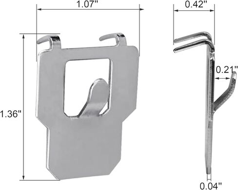 Xadnitu 30 Pieces 30LB Claw Drywall Picture Hangers for Easy Wall Picture Frames, Mirrors, Paintings, Art Hanging, Supporting in Home and Office Decoration in Saudi Arabia