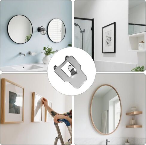 Xadnitu 30 Pieces 30LB Claw Drywall Picture Hangers for Easy Wall Picture Frames, Mirrors, Paintings, Art Hanging, Supporting in Home and Office Decoration in Saudi Arabia
