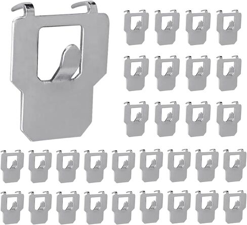 Xadnitu 30 Pieces 30LB Claw Drywall Picture Hangers for Easy Wall Picture Frames, Mirrors, Paintings, Art Hanging, Supporting in Home and Office Decoration in Saudi Arabia
