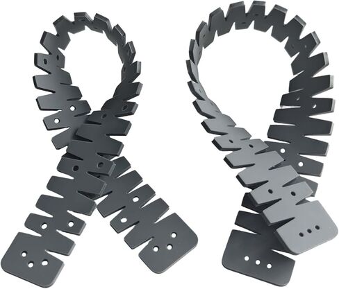 2 Pack Silicone Flexible Hot Hemmer - Heat-Resistant Hem Press Tool for Curved Hems, Necklines & Shirt Tails | Precision 1/4" & 5/8" Marking Holes | Sewing Aid for Ironing Fabrics in Kuwait