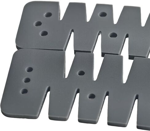 2 Pack Silicone Flexible Hot Hemmer - Heat-Resistant Hem Press Tool for Curved Hems, Necklines & Shirt Tails | Precision 1/4" & 5/8" Marking Holes | Sewing Aid for Ironing Fabrics in Kuwait