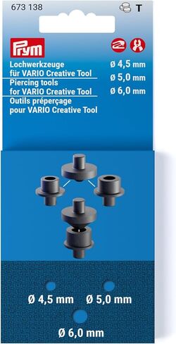 Prym Vario Creative Inlays 10pc Fastener Tool, Purple 10 Count in Saudi Arabia