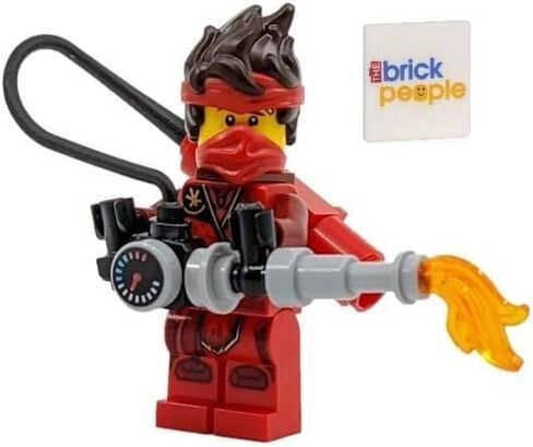 LEGO Ninjago: Kai The Island Minifigure with Flamethrower Torch and Tile in Saudi Arabia