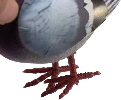 Artificial Simulation Foam Pigeon, Lifelike Mini Artificial Birds Imitation Animal Fake Pigeon Removable Feather for Craft Home Ornaments Garden Wedding Decor in Kuwait