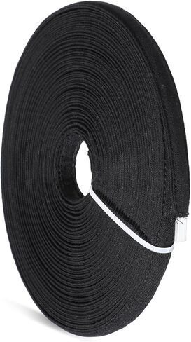 12Yards Boning for Sewing, 10mm Polyester Boning Cotton Covered Sew-Through Corset Bra Bonings Tool for Sewing Wedding Dress Lingerie Gown(White) in Saudi Arabia