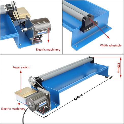 TsoLay Semi-Automatic Beads Machine, 1600rpm/min Beading Threading Machine with Adjustable Roller Width and Stepless Speed Regulation, Safe and Fast for 3-25mm Jade Beads, Bracelets, Necklace in Saudi Arabia