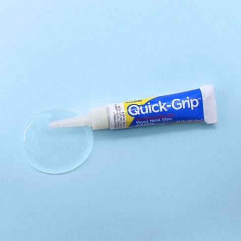 لاصق دائم من BEACON Quick Grip - غراء سريع الجفاف وشفاف ومقاوم للطقس للسيراميك والخشب والمزيد، 17 أونصة، 3 عبوات in Kuwait