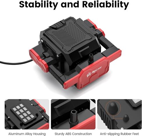 AlgoLaser Air Assist Pump Kit for Laser Engraver – 30L/Min Adjustable Airflow, Reduces Smoke & Dust,Low-Noise,Protects Laser Lens, Cleaner Cuts for Wood, Acrylic & Leather, Laser Engraving Accessories in Saudi Arabia