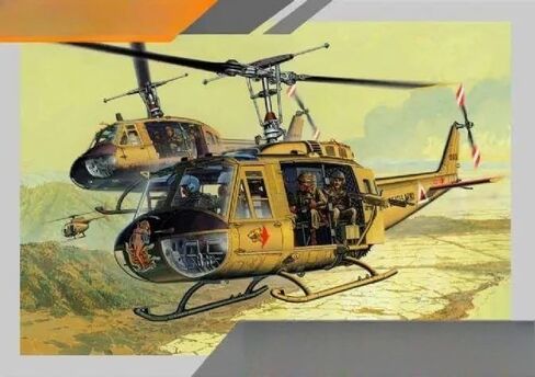 3538 1/35 مقياس بيل UH-1D هيوي أطقم منمذجة in Kuwait