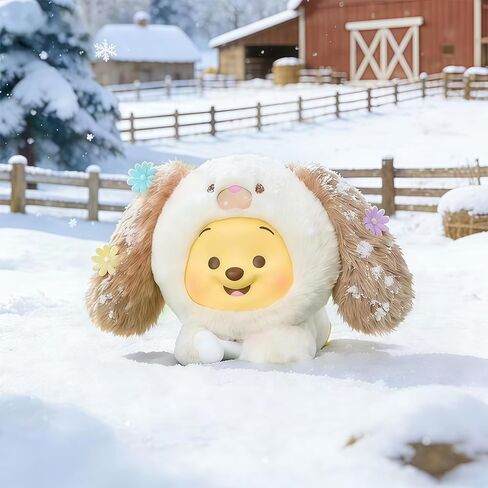 MINISO Disney Winnie The Pooh Farm Animal Series Blind Box زينة سطح المكتب/زخرفة معلقة هدية عيد الفصح ويني ذا بوه (واحدة عشوائية) in Saudi Arabia