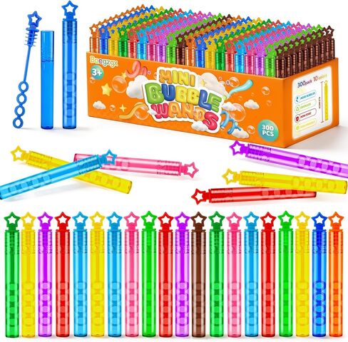32 Pcs Mini Bubble Wadns Party Favors for Kids,8-Color Bubble Stick, Thanksgiving and New Year, Theme Birthday, Wedding, Summer Girls and Boys Carnival, Outdoor Gifts for Students in Saudi Arabia