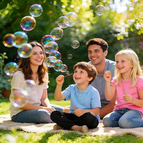 32 Pcs Mini Bubble Wadns Party Favors for Kids,8-Color Bubble Stick, Thanksgiving and New Year, Theme Birthday, Wedding, Summer Girls and Boys Carnival, Outdoor Gifts for Students in Saudi Arabia