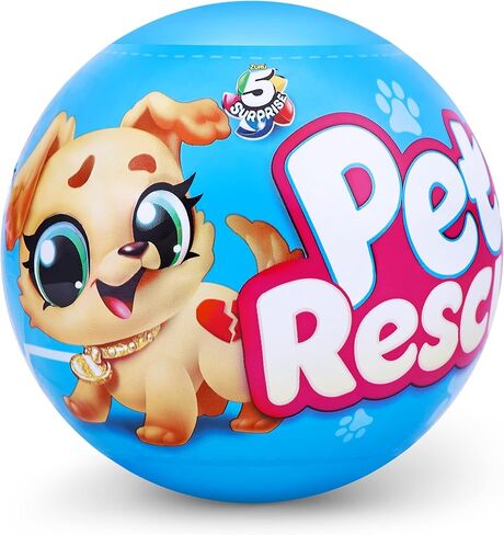 ZURU 5 Surprise Pet Rescue Mystery Pack [1 Random Mini Figure] in Saudi Arabia