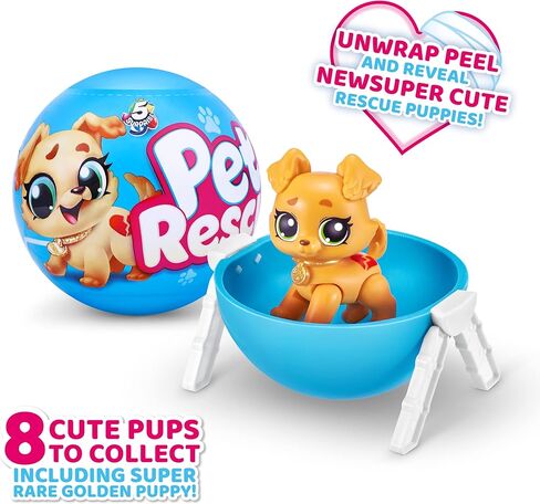ZURU 5 Surprise Pet Rescue Mystery Pack [1 Random Mini Figure] in Saudi Arabia