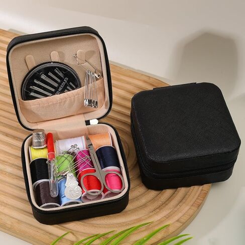 Multifunctional Sewing Box Set Home DIY Hand Sewing Embroidery Tool Portable Repair Clothes Apparel Thread Household Supplies (Pink) in Saudi Arabia