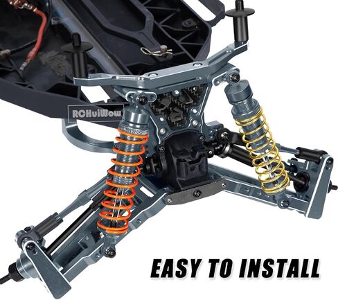 RC Upgrades Part for 1/10 Slash Rustler Stampede 4x4 (VXL),Alloy Aluminum Suspension Arms,Caster Block,Steering Blocks,Rear Stub Axle Carriers,Steering Blocks,Titanium in Saudi Arabia