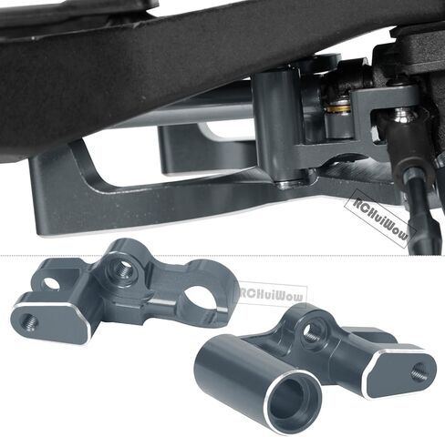 RC Upgrades Part for 1/10 Slash Rustler Stampede 4x4 (VXL),Alloy Aluminum Suspension Arms,Caster Block,Steering Blocks,Rear Stub Axle Carriers,Steering Blocks,Titanium in Saudi Arabia