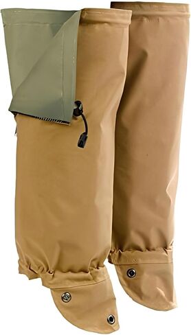 TurtleSkin SnakeArmor Reversible Snake Gaiters (Sage/Sage with Storage Bag, Regular) in Saudi Arabia