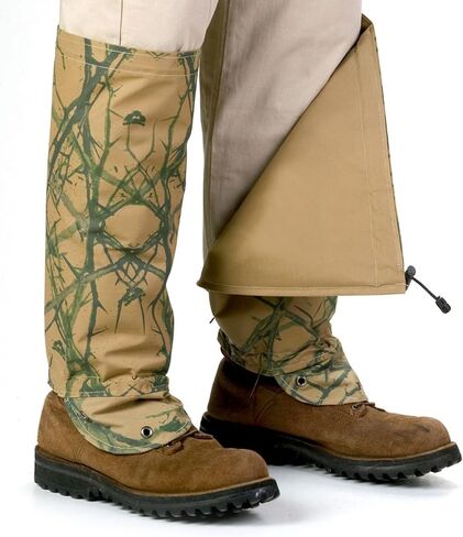 TurtleSkin SnakeArmor Reversible Snake Gaiters (Sage/Sage with Storage Bag, Regular) in Saudi Arabia