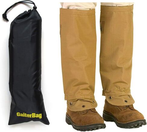 TurtleSkin SnakeArmor Reversible Snake Gaiters (Sage/Sage with Storage Bag, Regular) in Saudi Arabia