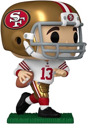 فانكو بوب! كرة القدم: 49ers - شخصية بروك بوردي من الفينيل مع واقي الصندوق in Saudi Arabia