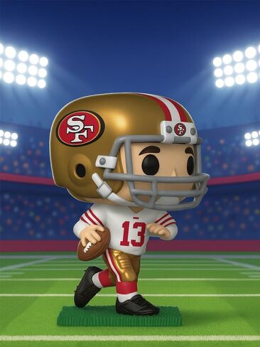 فانكو بوب! كرة القدم: 49ers - شخصية بروك بوردي من الفينيل مع واقي الصندوق in Saudi Arabia