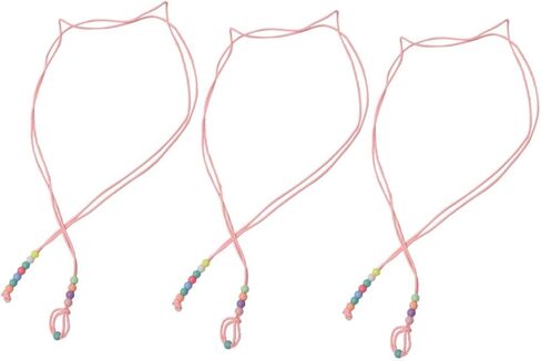 POPETPOP 3pcs Lizard Harness and Leash Set, Adjustable Glow-in-The-Dark Reptile Traction Rope for Bearded Dragons and Small Pets Outdoor Walking and Travel in Saudi Arabia