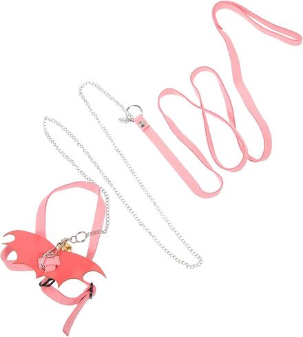 Sosoport Turtle Harness Leash for Small Tortoises, Pink Vest Style Pet Pulling Rope, Adjustable Control Strap for Outdoor Walking and Hauling in Saudi Arabia