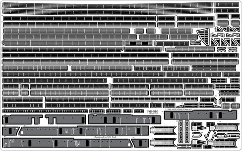 Pontos 1/350 USS BB-63 Missouri 1991 Detail up set 35009F1 in Saudi Arabia
