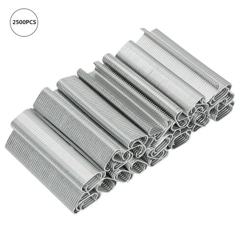 CHICIRIS 2500pcs 8mm C نوع قفص الحيوانات وسادة أريكة قفص M مجموعة الأظافر لتثبيت الماشية، الحيوانات الأليفة ملزمة الخدمة الطويلة في الحياة سهلة الاستخدام حزمة جيدة تأثير المواد المعدنية in Saudi Arabia