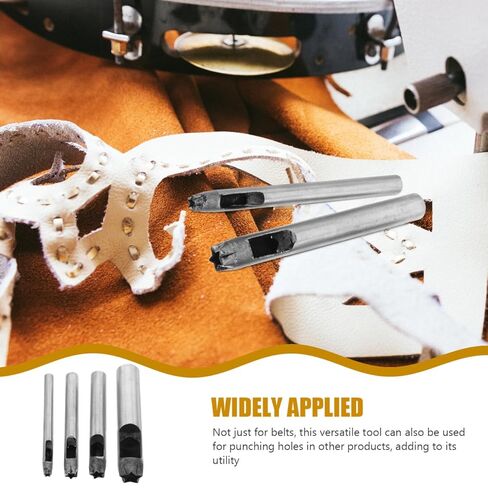 مجموعة أدوات ثقب الثقب على شكل نجمة لثقب الحزام الفولاذي الجلدي للحرف اليدوية اليدوية ثقب الجلد الدقيق لمشاريع الحزام والنسيج in Kuwait