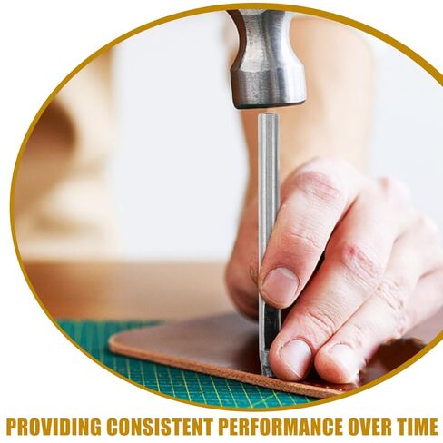 مجموعة أدوات ثقب الثقب على شكل نجمة لثقب الحزام الفولاذي الجلدي للحرف اليدوية اليدوية ثقب الجلد الدقيق لمشاريع الحزام والنسيج in Kuwait