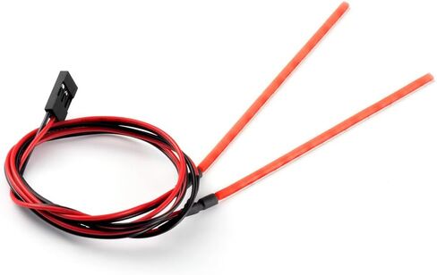 شريط أضواء LED لسيارة MOHERO قابل للقطع RC لجميع سيارات الانجراف RC 1/10 وشاحنة الطرق الوعرة RC (أحمر، 10 سم (3.93")) in Kuwait
